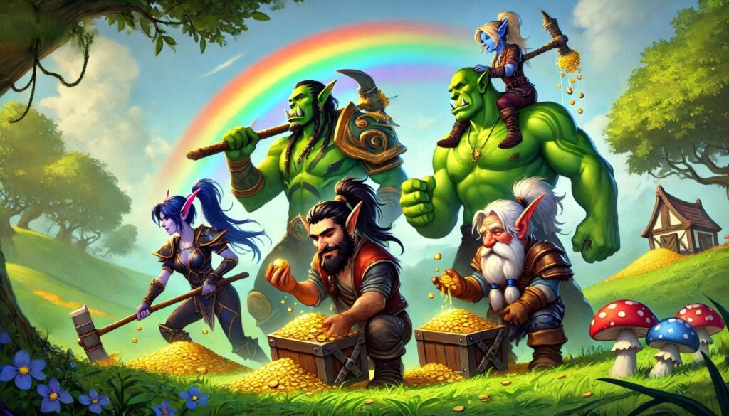 Dominate WoW Gold Farming with The War Within Crafting System